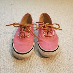 Vans Authentic brushed twill pink/salmon